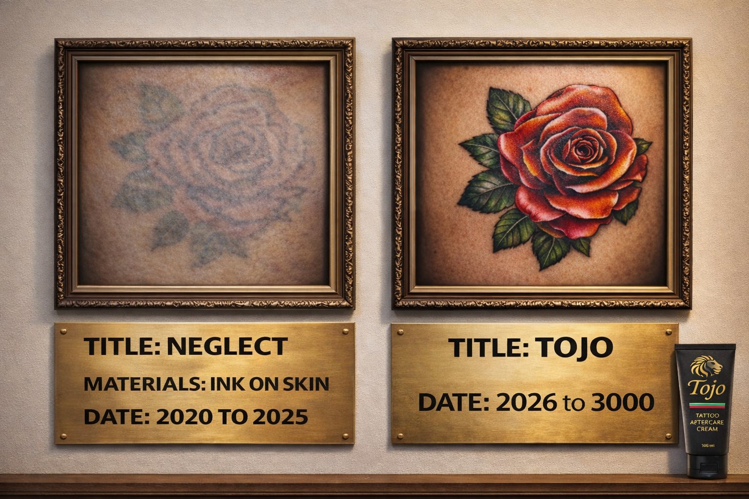 Tojo - Tattoo care