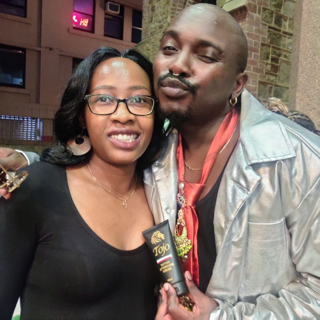 Sauti Sol with Tojo Tattoo Aftercare Cream